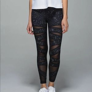 Lululemon tech mesh leggings